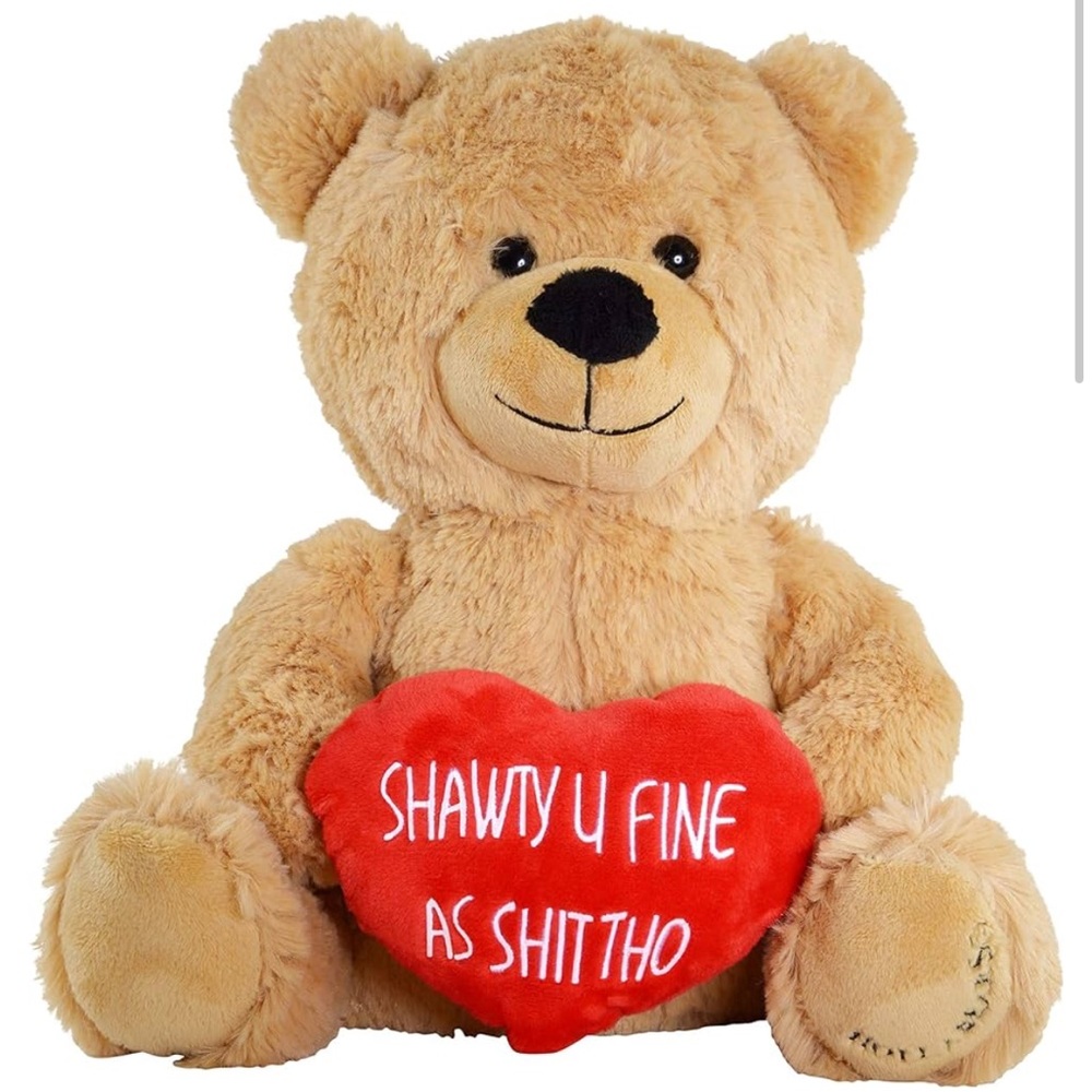 Hollabears | Hollabears Extra Large 16" Shawty U Fine Teddy Bear